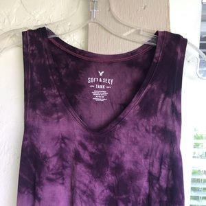AE Soft and Sexy Tank Tie-Dye